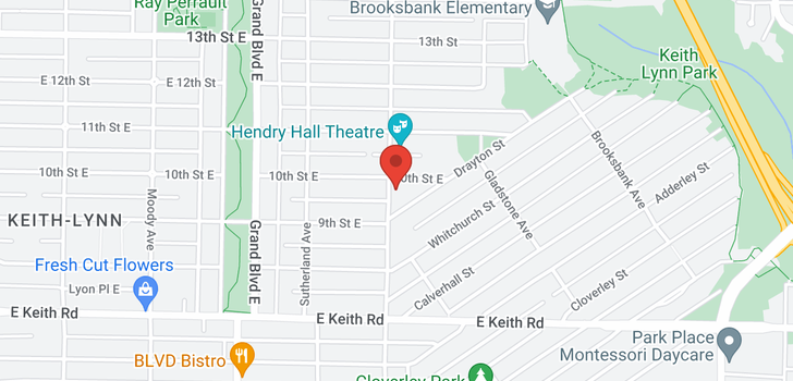 map of 958 HENDRY AVENUE